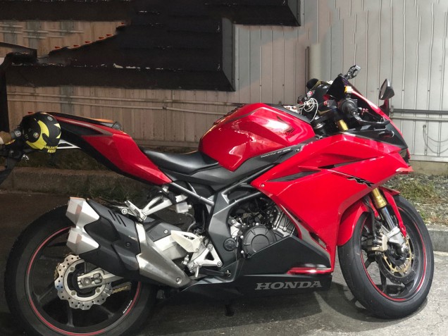 Carénage Moto Honda CBR250RR 2017-2022 - Rouge Noir Mat