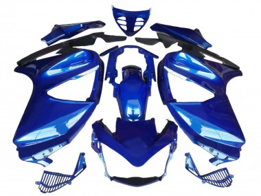 Carénages Moto Honda ST1300 2002-2016 - Bleu Noir Mat