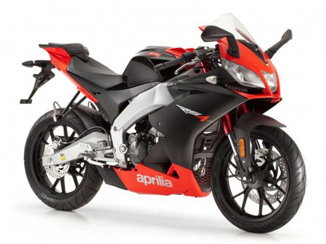 Carénages Moto Aprilia RS4 50 125 2012-2018 - Rouge Noir Mat