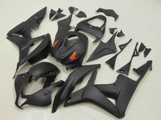 Carénage Moto Honda CBR600RR 2007-2008 - Noir Mat Rouge