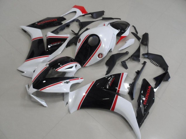 Carénage Moto Honda CBR1000RR 2012-2016 - Blanc Rouge Noir Brillant Bande