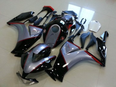 Carénages Moto Honda CBR1000RR 2012-2016 - Gris Rouge Noir Brillant