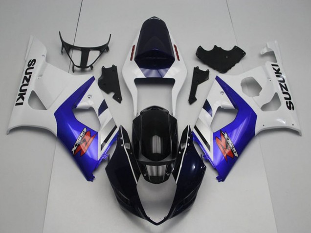 Carénages Moto Suzuki GSXR 1000 2003-2004 - Blanc Bleu Noir Brillant Rouge