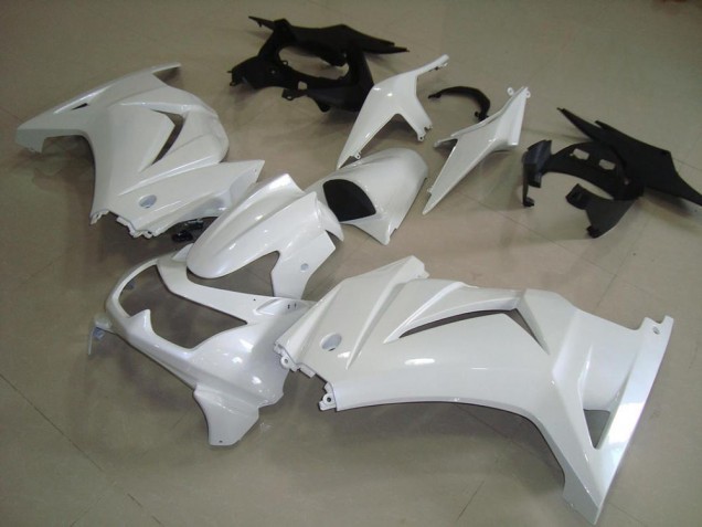 Carénages Moto Kawasaki ZX250R 2008-2012 - Blanc Perle