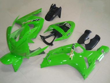 Carénages Moto Kawasaki ZX6R 2003-2004 - Vert