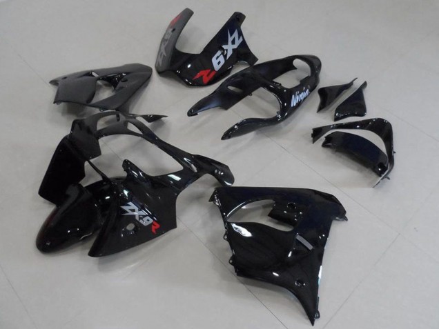 Carénage Moto Kawasaki ZX9R 2000-2001 - Noir Brillant