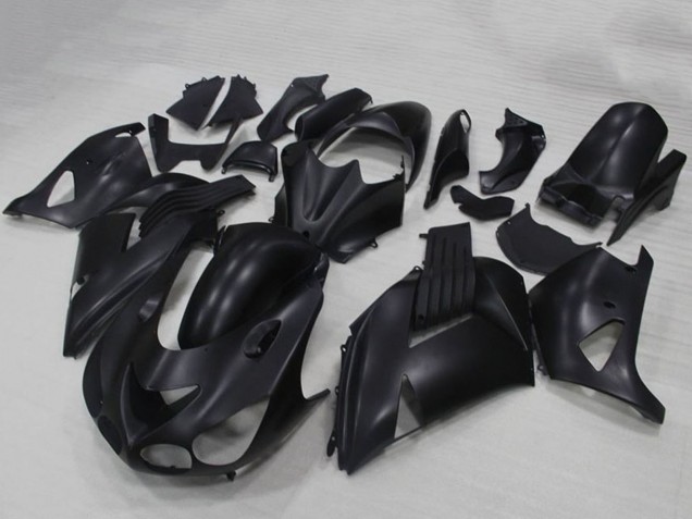 Carénages Moto Kawasaki ZX14R ZZR1400 2006-2011 - Noir Mat