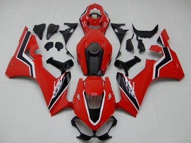 Carénage Moto Honda CBR1000RR 2017-2023 - Rouge Noir Blanc