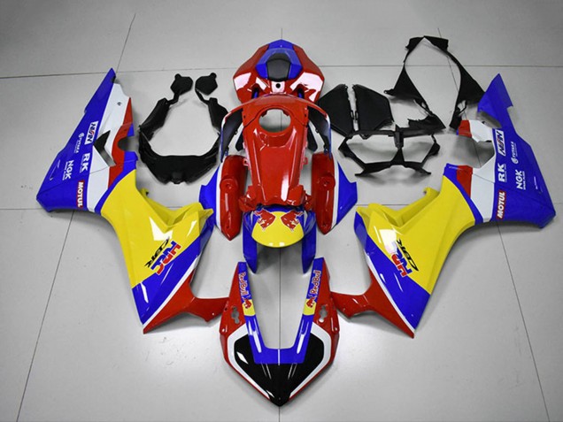 Carénage Moto Honda CBR1000RR 2017-2024 - Blanc Rouge Bleu Jaune HRC