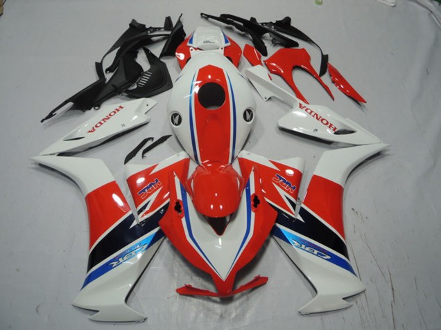 Kits Carénages Moto Honda CBR1000RR 2012-2016 - Blanc Rouge Bleu