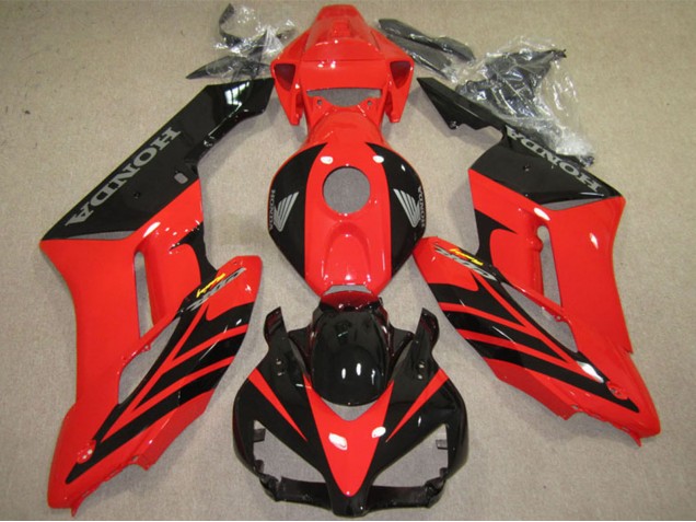 Carénages Moto Honda CBR1000RR 2004-2005 - Rouge Noir Brillant Fireblade
