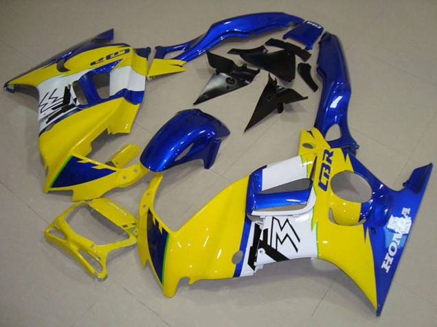 Carénages Moto Honda CBR600 F3 1995-1996 - Bleu Blanc Jaune