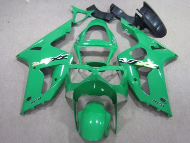 Kits Carénage Moto Kawasaki ZX6R 2003-2004 - Vert