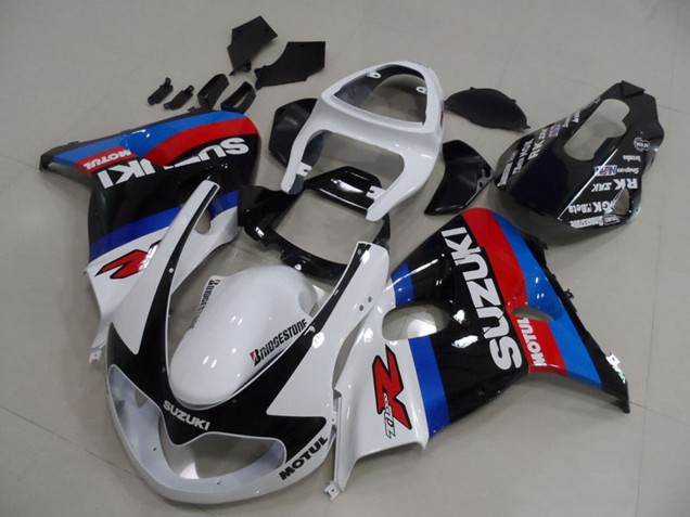 Carénages Moto Suzuki TL1000R 1998-2003 - Blanc Rouge Bleu Noir Motul