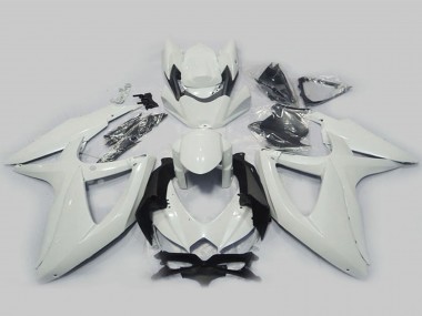 Carénages Moto Suzuki GSXR 750 2008-2010 - Blanc Perle