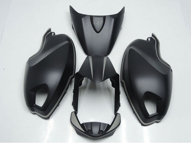 Carénages Moto Ducati Monster 696 2008-2012 - Noir Mat