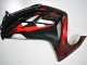Carénages Moto Kawasaki EX650 2012-2016 - Rouge Noir Brillant