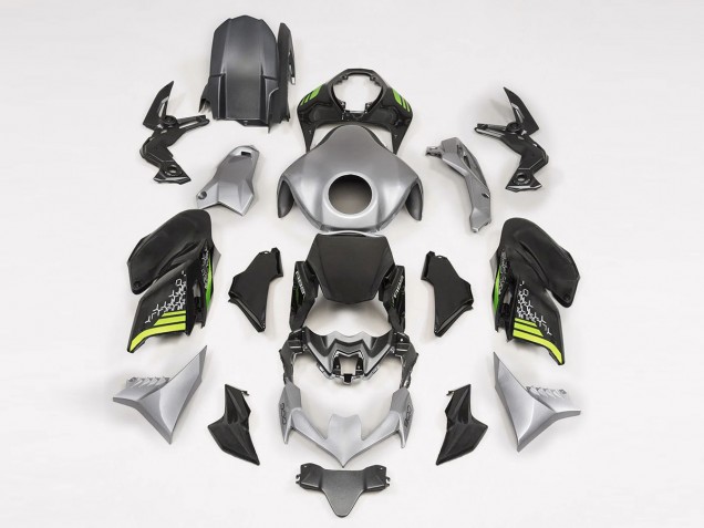 Carénages Moto Kawasaki Z900 2020-2024 - Noir Argent