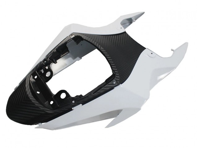 Carénages Moto Suzuki GSXR 600/750 2011-2024 - Blanc Noir Brillant